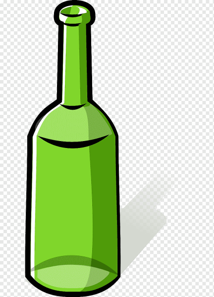 Бутылка мультяшная