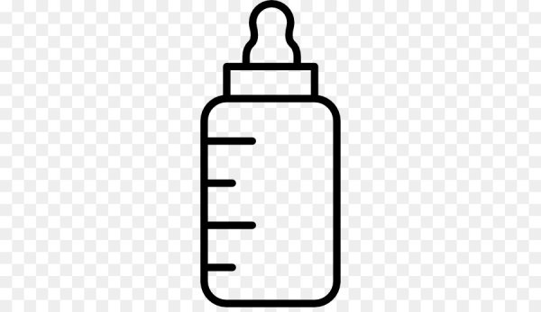 Бутылочка контур