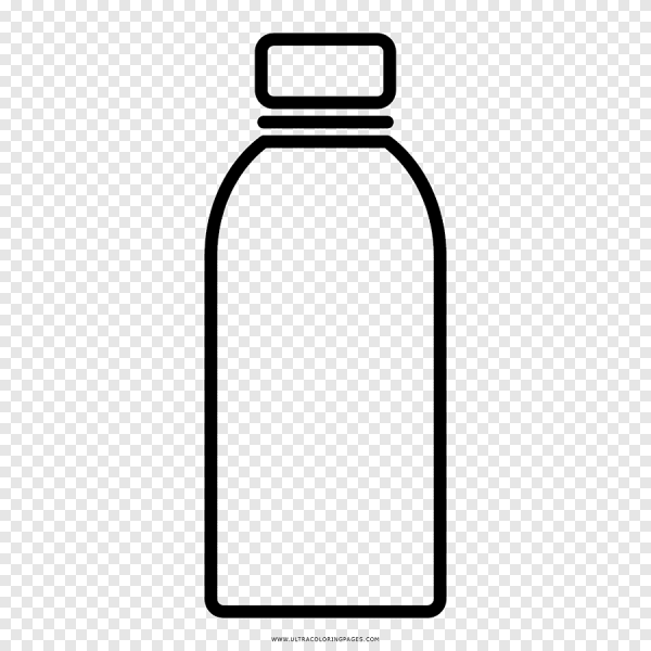 Бутылка контур