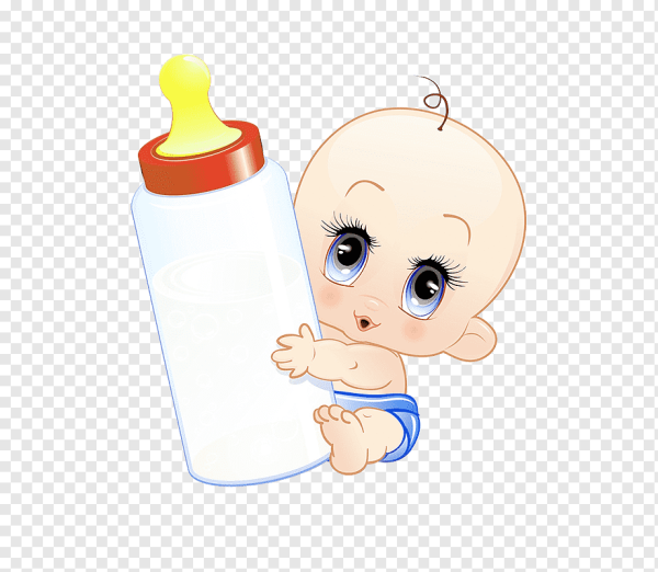 Бутылочка для детей без фона