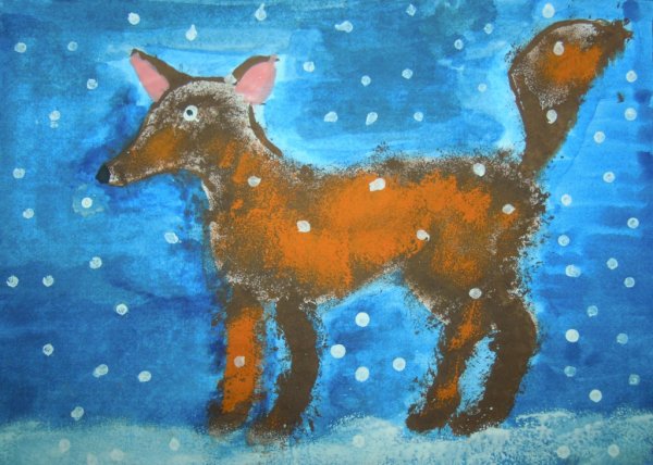 Чехов каштанка рисунок