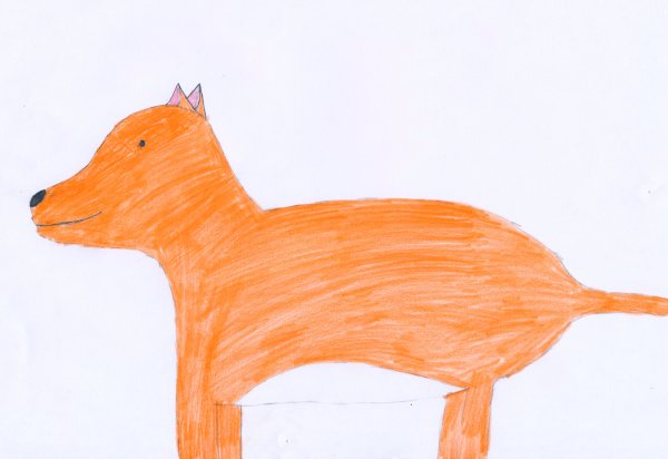 Каштанка рисунок