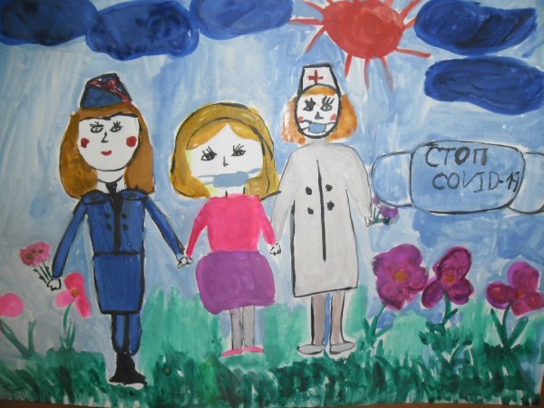 Конкурс рисунков спасибо врачам