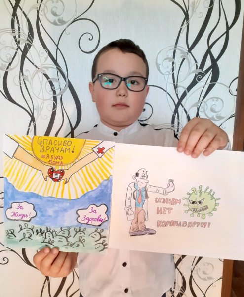 Детские рисунки про врачей