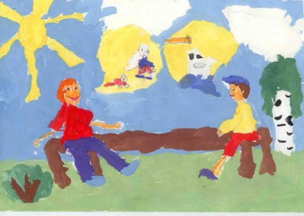 Иллюстрации к рассказу Носова Фантазеры