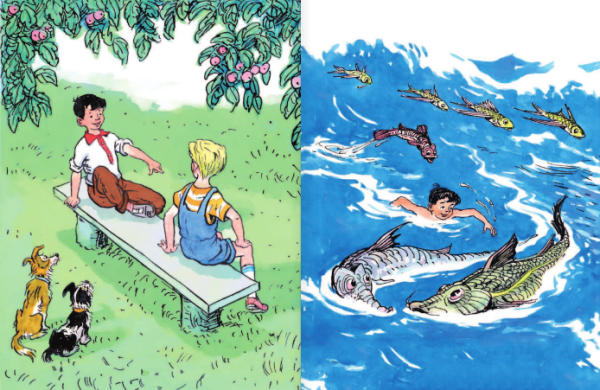 Носов Фантазеры картинки раскраски