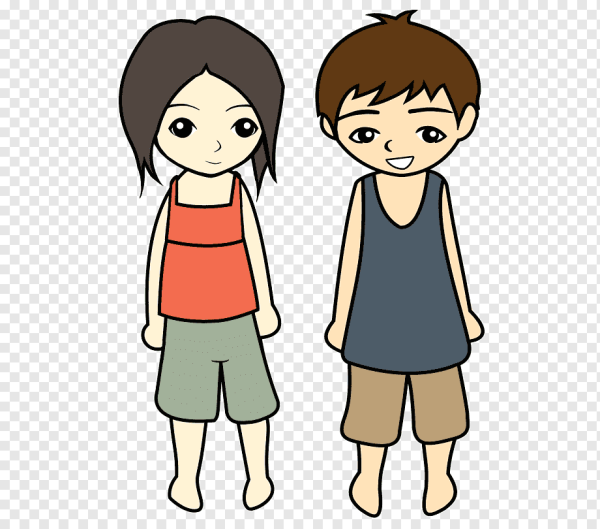 Здоровый человек мультяшный