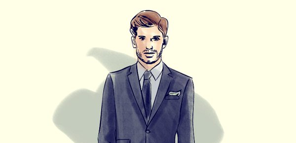 Схематичный рисунок человека в полный рост