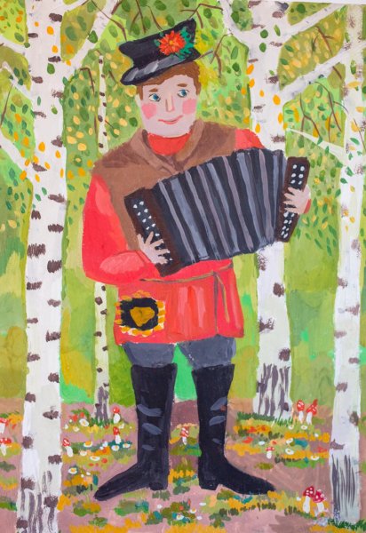 Детские рисунки богатырей