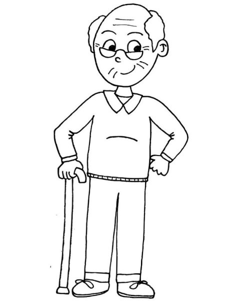 Мультяшный бизнесмен