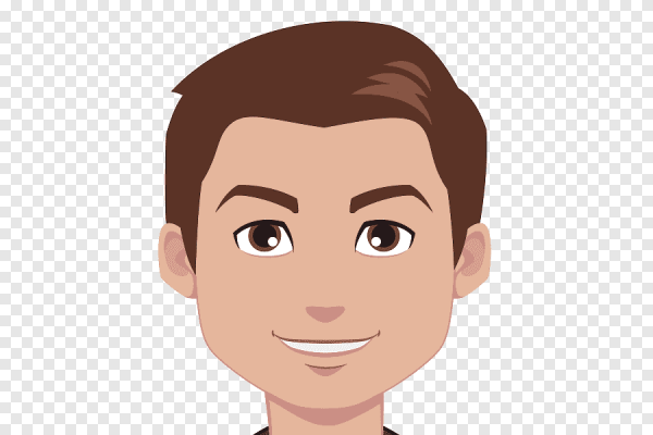 Лицо человека мультяшное