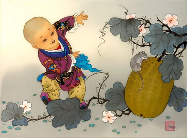 Японские детские иллюстрации