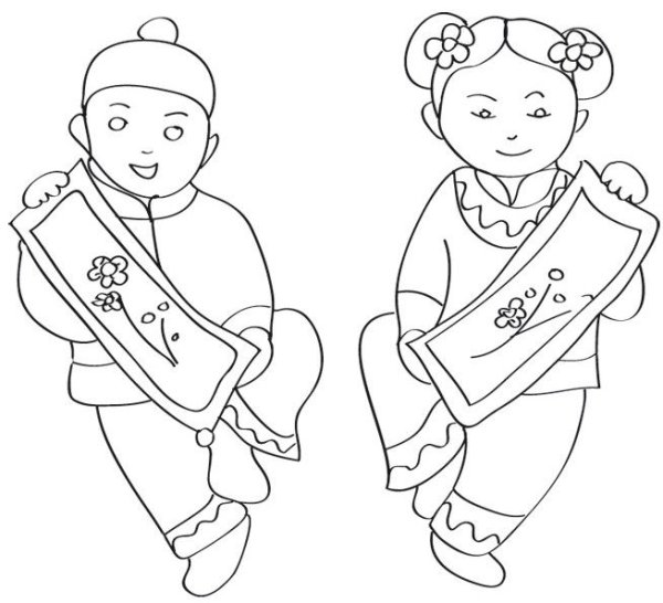 Китаец раскраска для детей