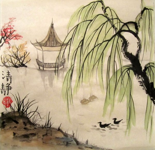 Сансуй Пейзажная живопись Японии