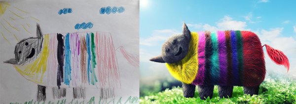 Рисование Оживи картину