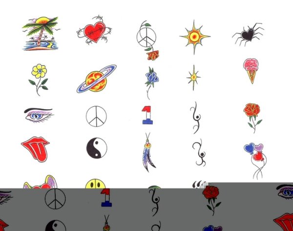 Маленькие тату для детей