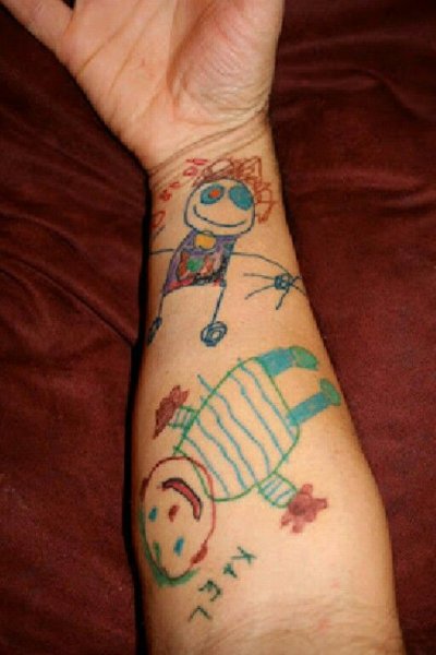 Детские тату