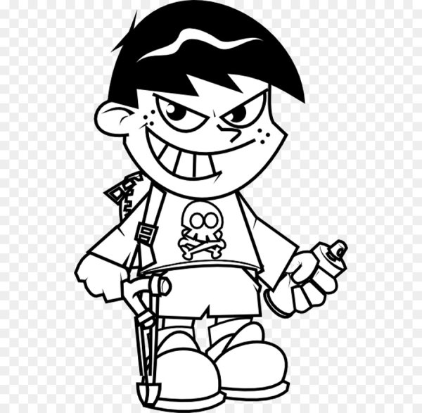 Злой ребенок рисунок