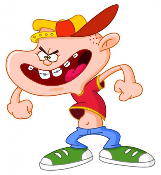 Злой ребенок мультяшный