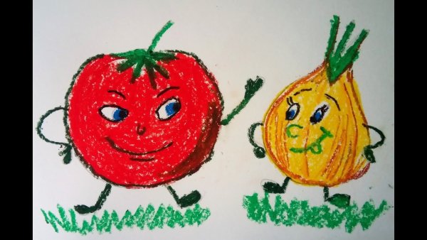 Помидор мультяшный