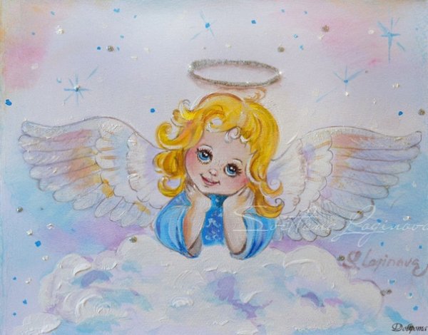 Ангел рисунок