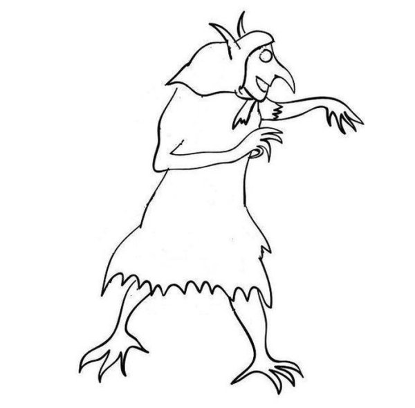 Кикимора Болотная рисунок