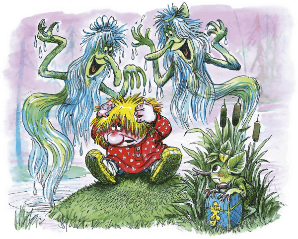 Кикимора Лядов срисовка