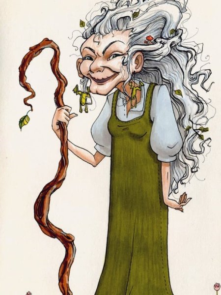 Кикимора Лядова рисунок