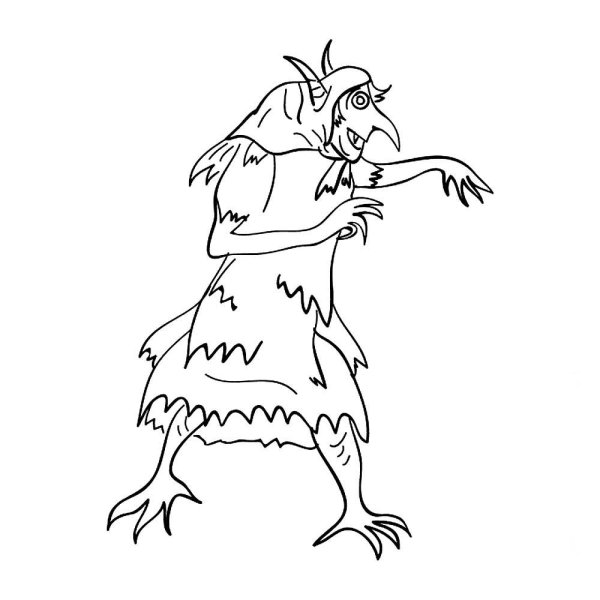 Кикимора Лядова рисунок