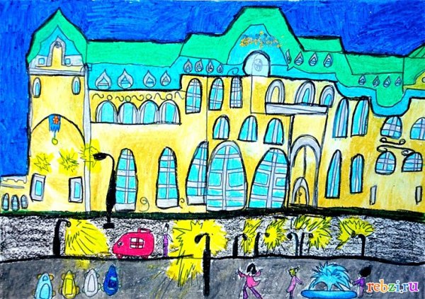 Станция мультяшная