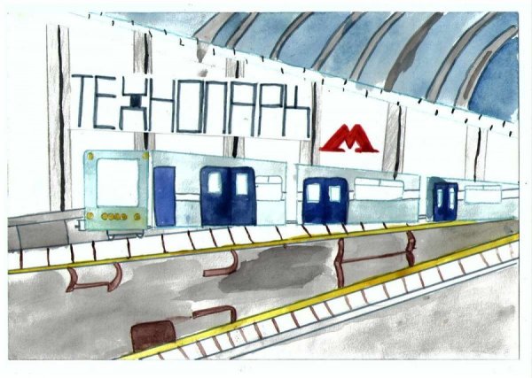 Вокзал раскраска для детей