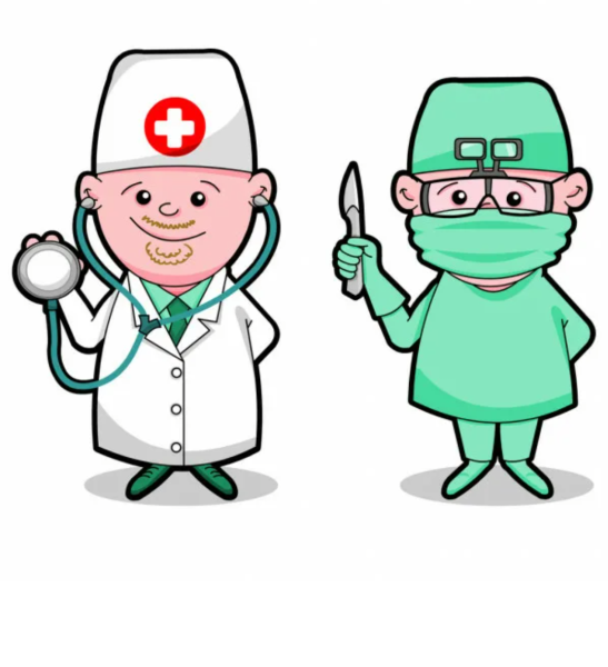 Мультяшный врач хирург