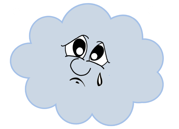 Грустное облачко