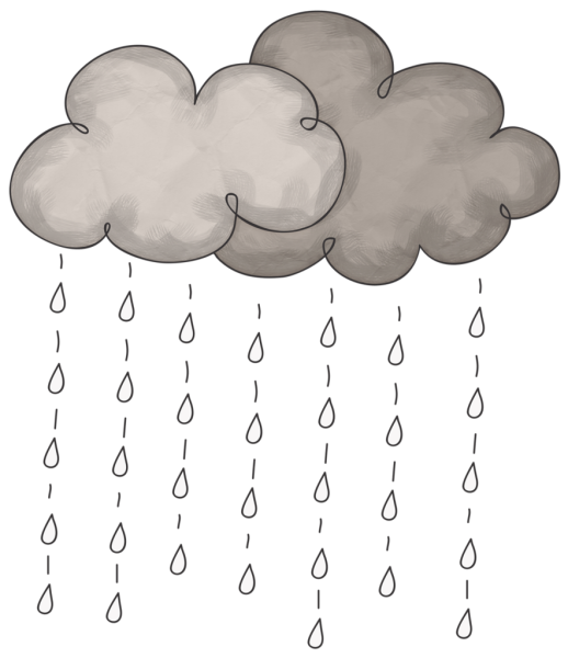 Дождь рисунок