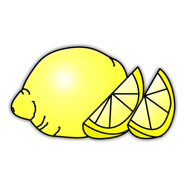 Лимон мультяшная для детей