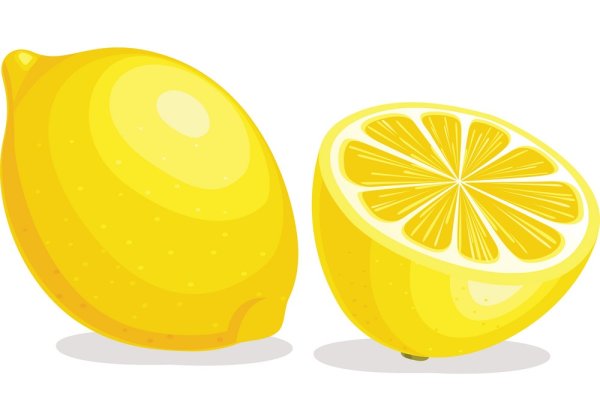 Лимон мультяшный