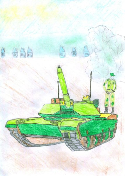 Рисунки на военную тему