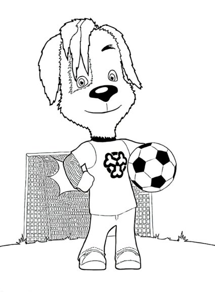 Раскраска Барбоскины Тимоха