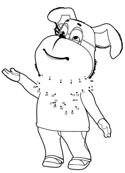 Раскраска Барбоскины Гена