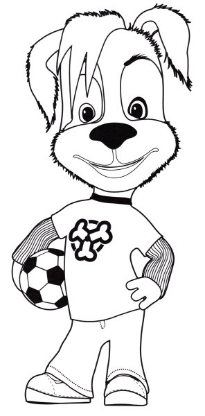 Раскраска Барбоскины дружок и Гена