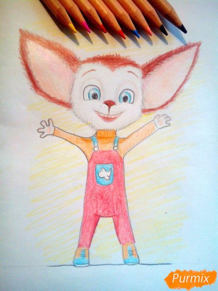 Малыш из Барбоскиных рисунок