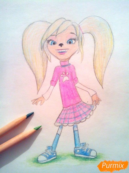 Барбоскины роза рисунок