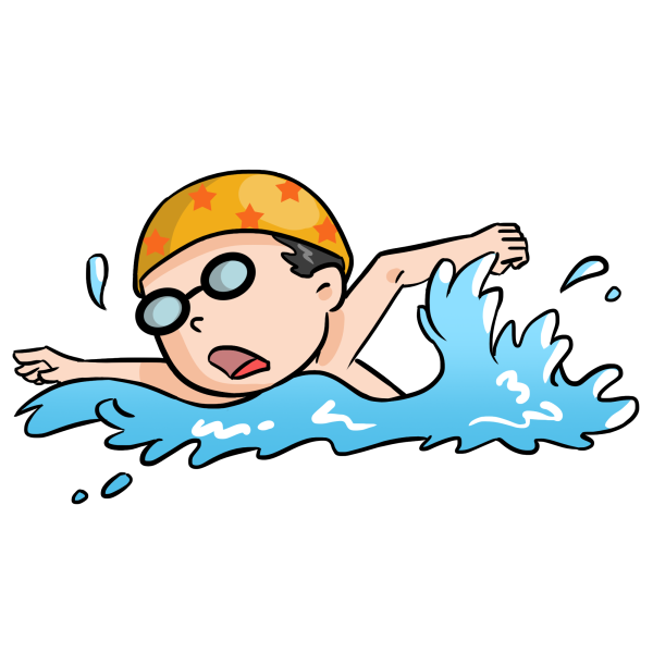 Плавание рисование