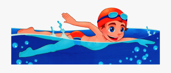 Плавать мультяшка