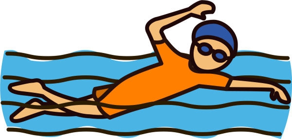 Карточка плавать