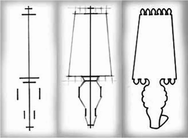 Прялка карандашом