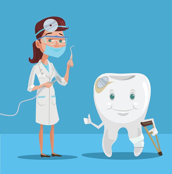 Врач стоматолог иллюстрация