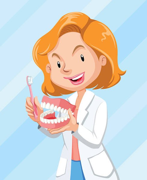 Стоматолог мультяшный