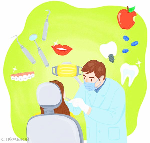 Стоматолог рисунок
