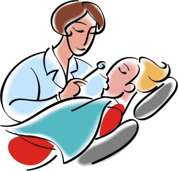 Стоматолог рисунок